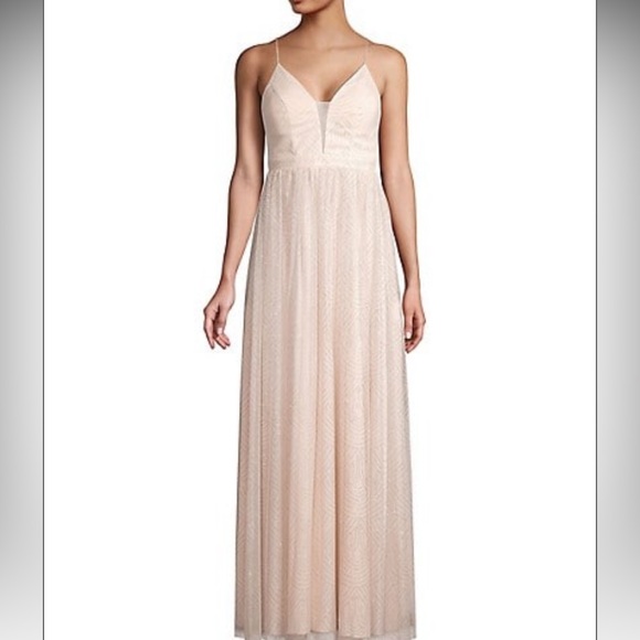 Blush pink sparkly dress - Picture 5 of 6